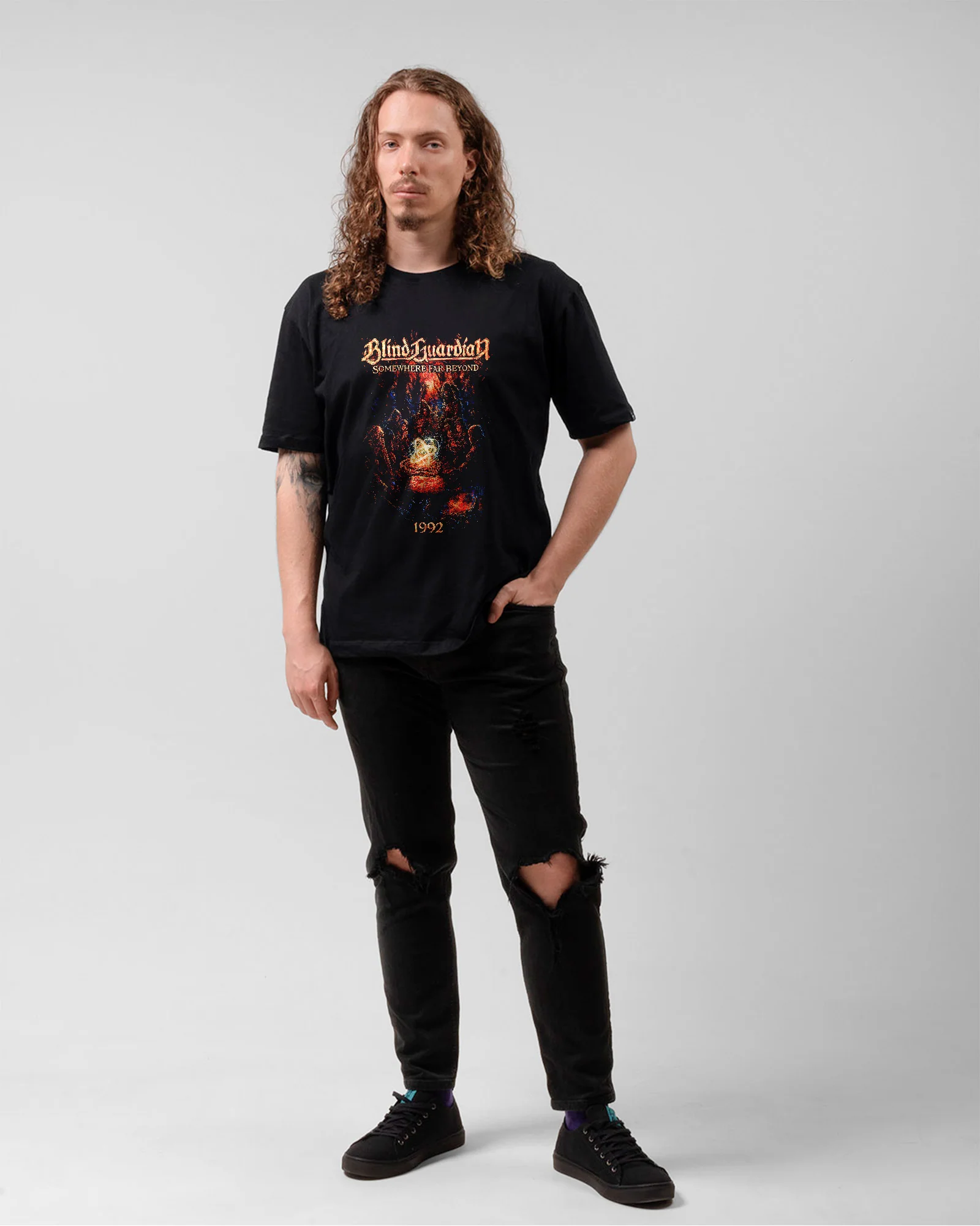 Camiseta Blind Guardian 1992 Power Metal - Image 3