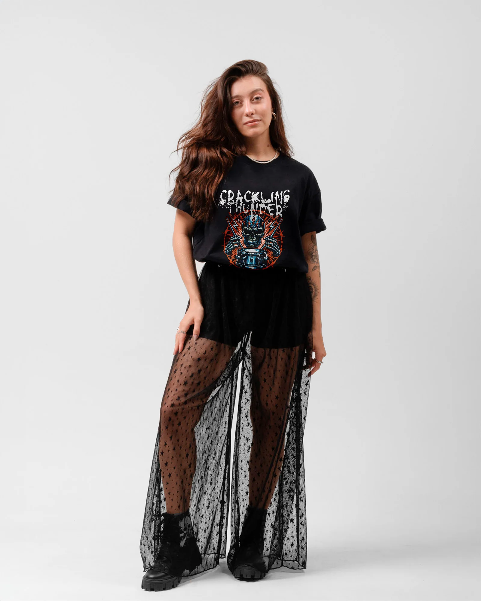 Camiseta Crackling Thunder Drum Power Beat - Image 4