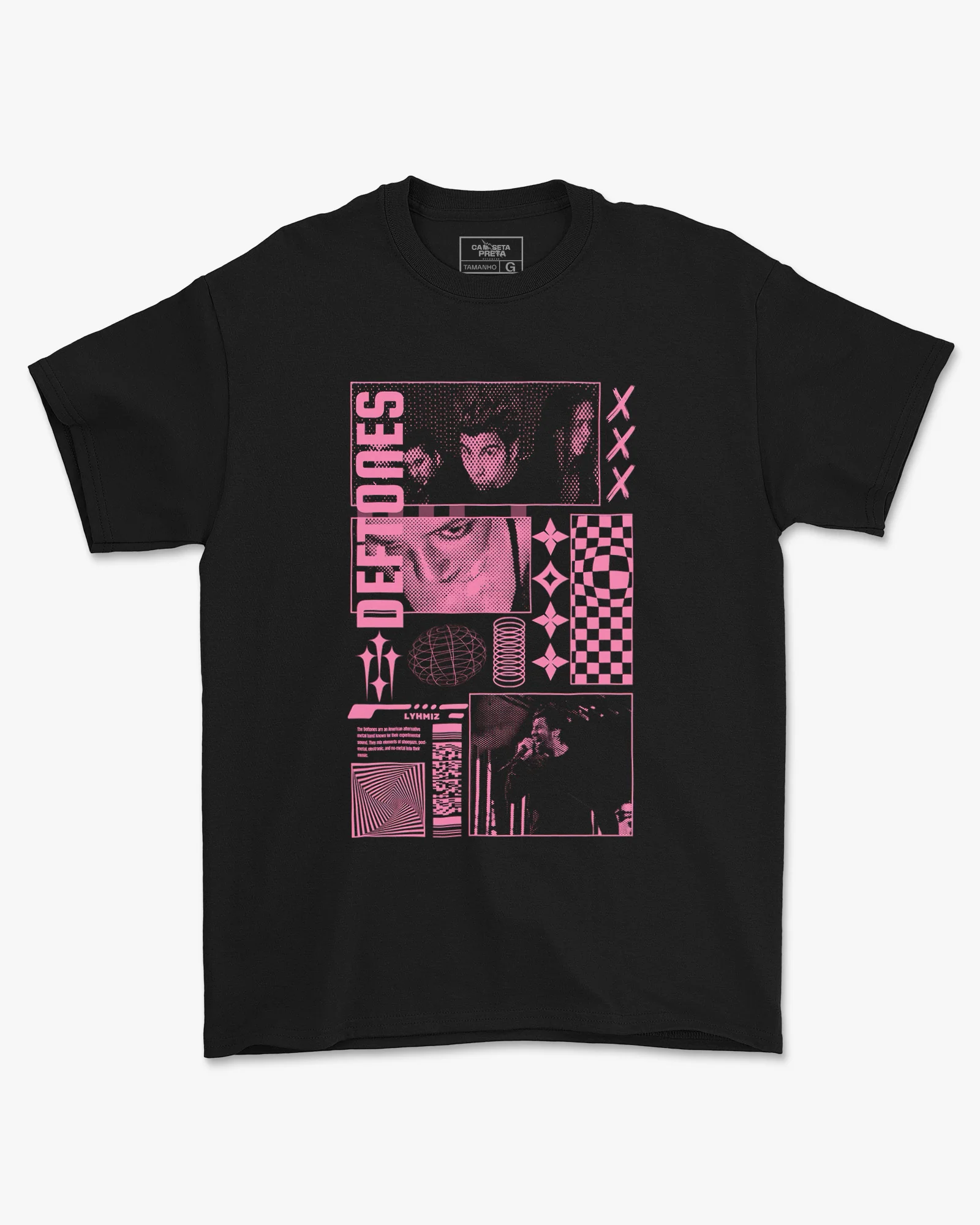 Camiseta Deftones Nu-metal Into Their Music