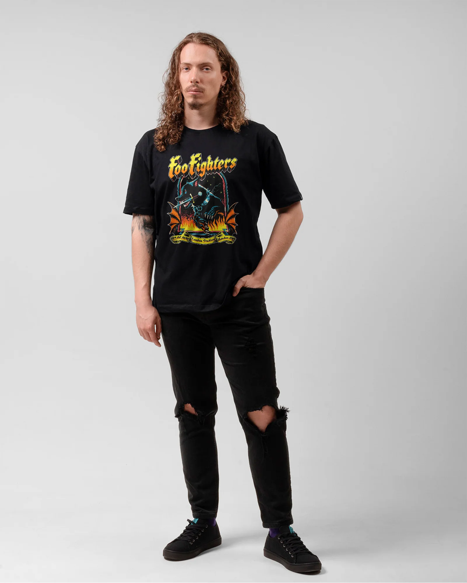 Camiseta Foo Fighters London Stadium Edição Especial - Image 5