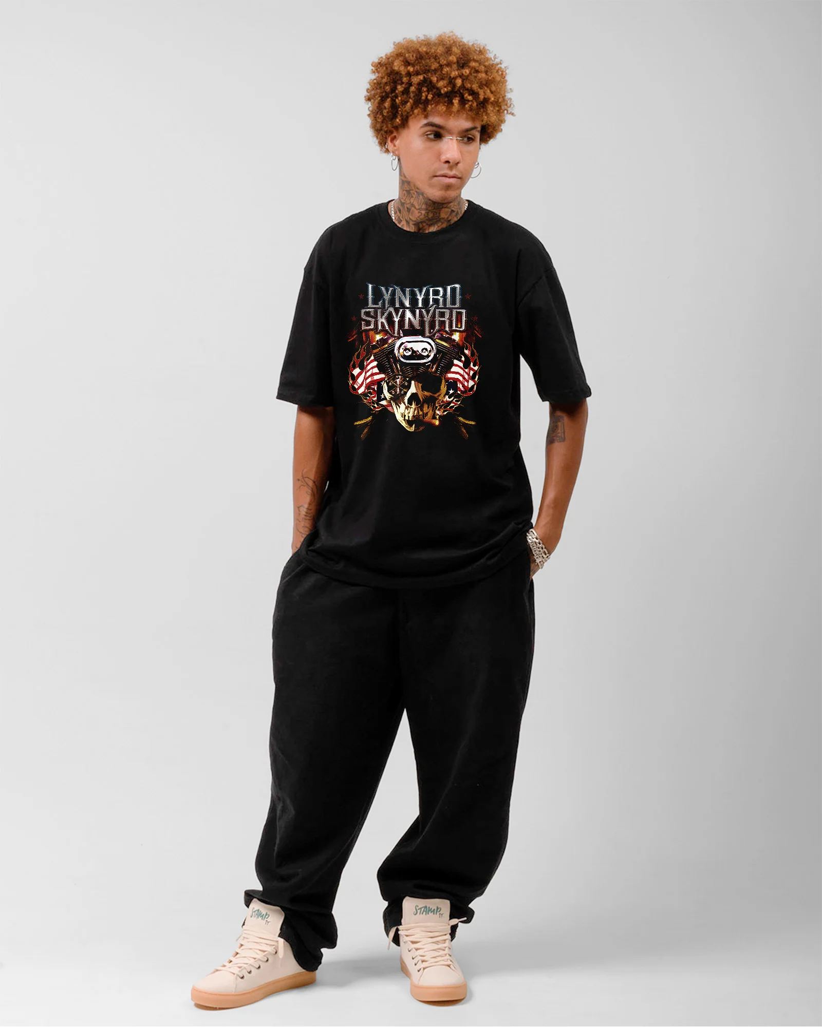 Camiseta Lynyrd Skynyrd Motor Southern Rock - Image 3