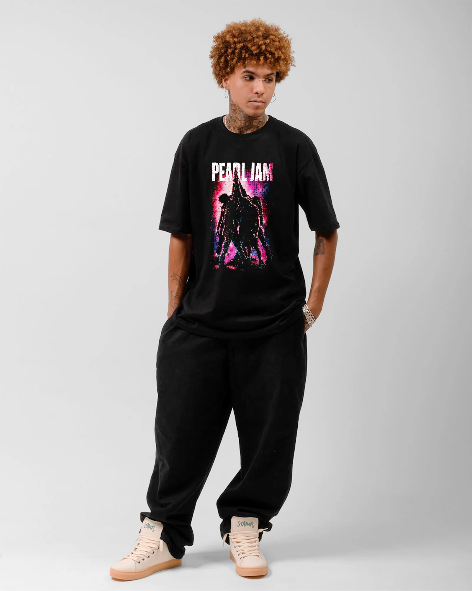 Camiseta Pearl Jam Together Rock Alternativo - Image 5