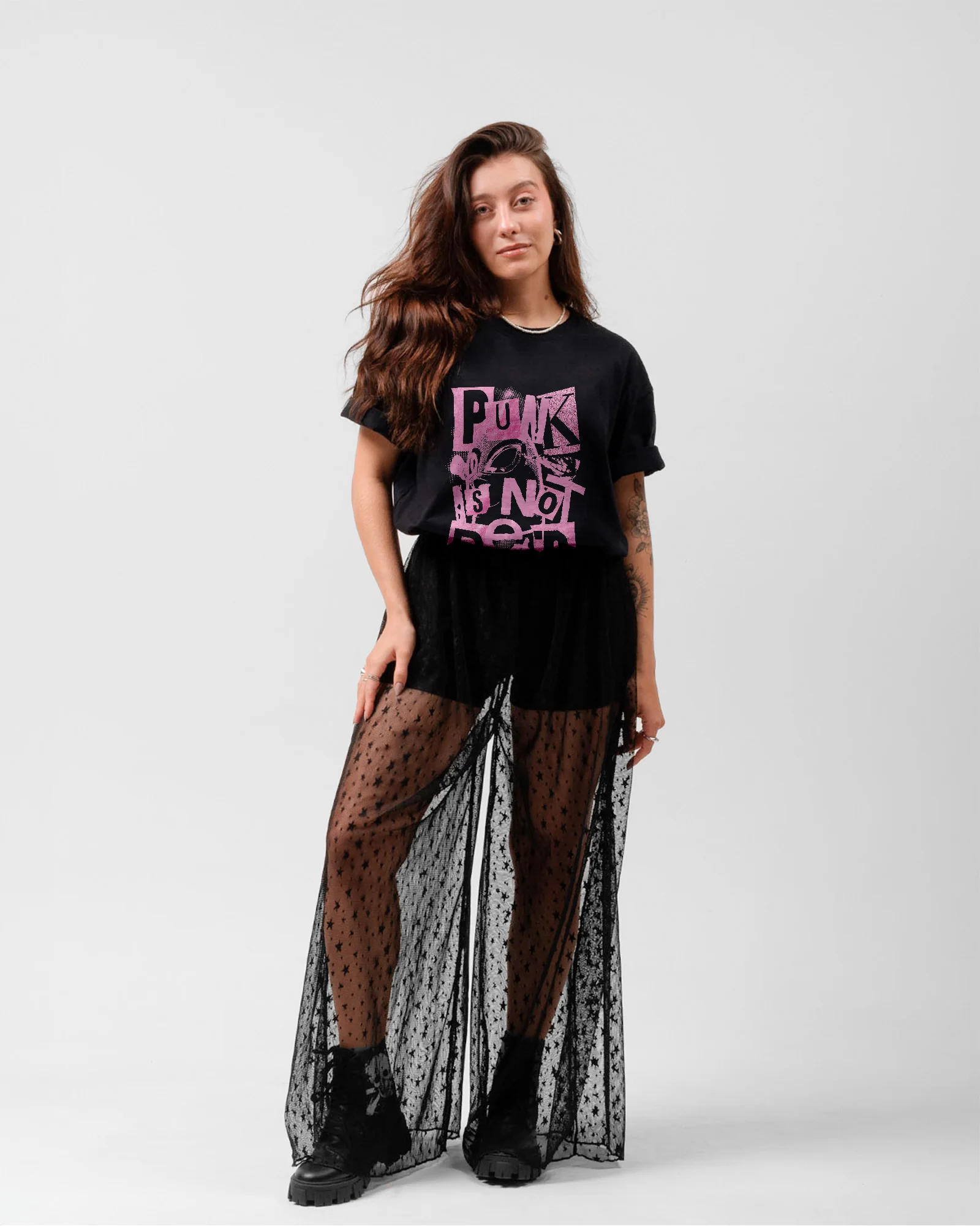 Camiseta Punk Is Not Dead Retrô - Image 4