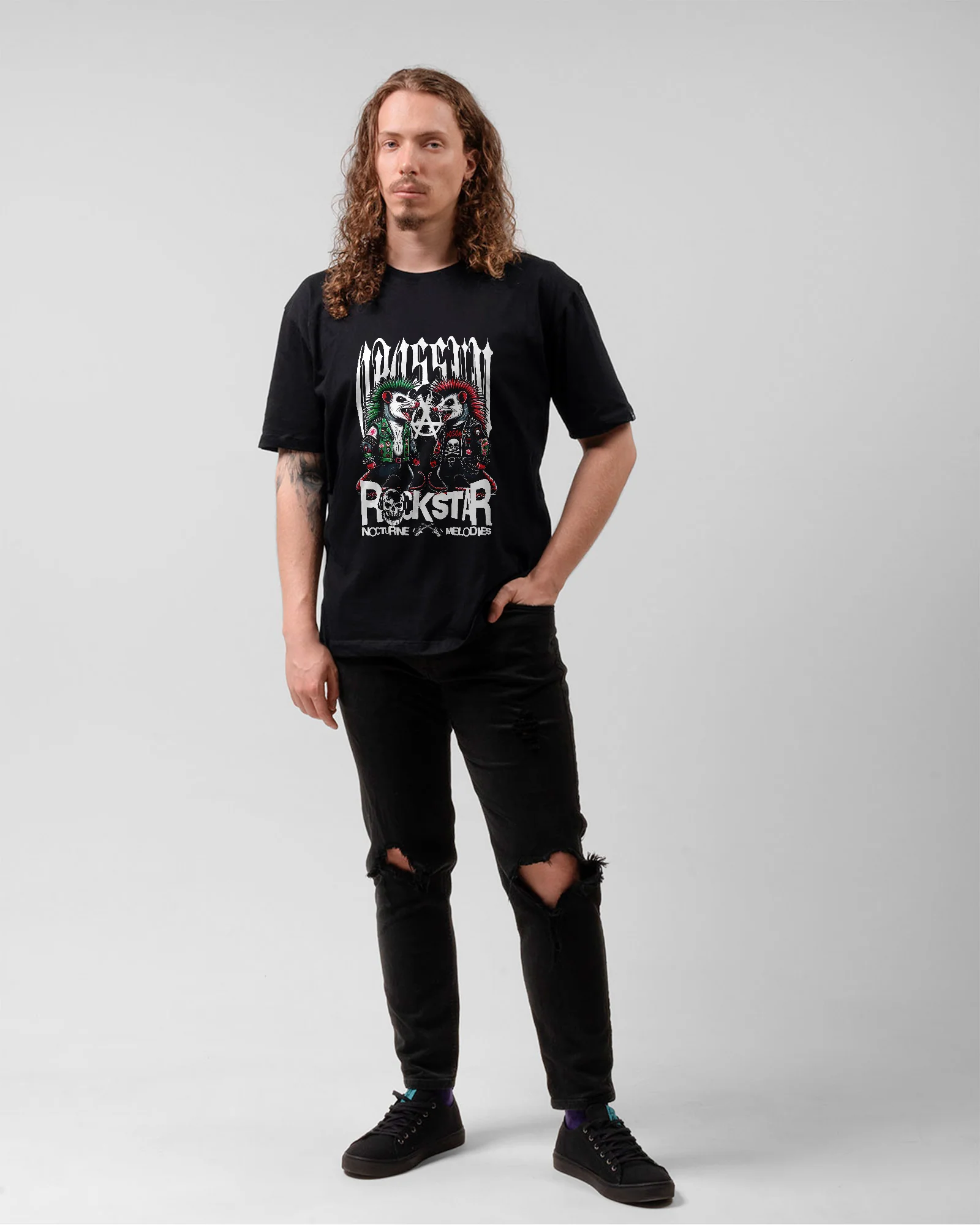 Camiseta Rockstars Rats Punk Rock - Image 5