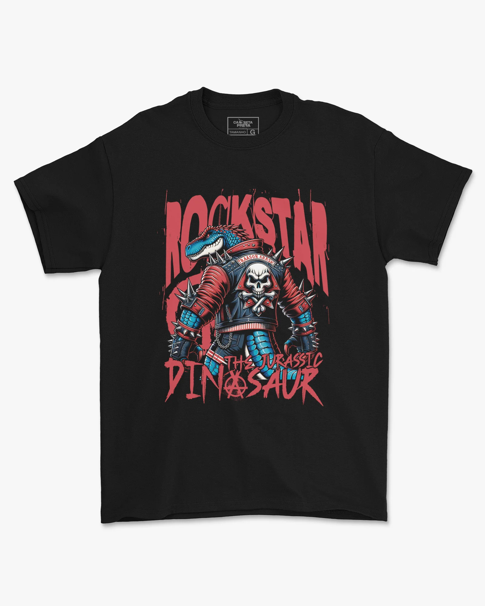 Camiseta Rockstar The Jurassic Dinosaur